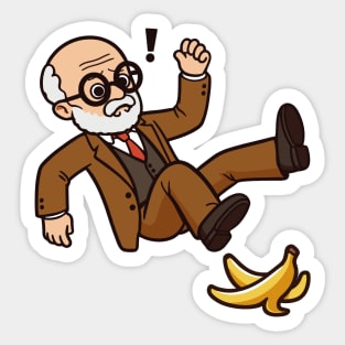 the freudian slip Sticker